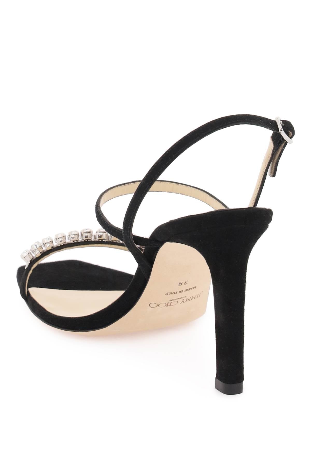 Jimmy Choo 'Meira 85' Sandals   Black