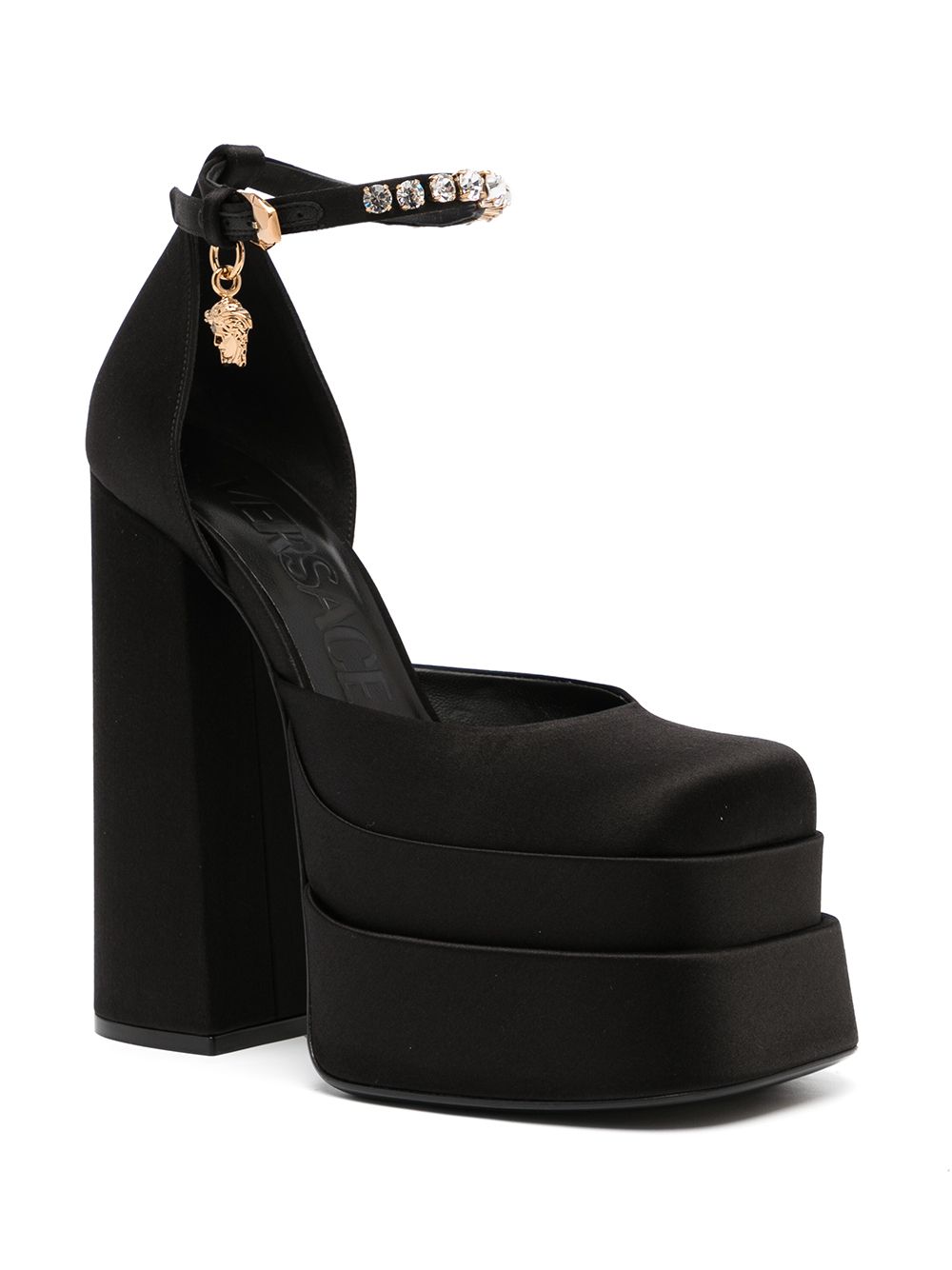 Versace With Heel Black