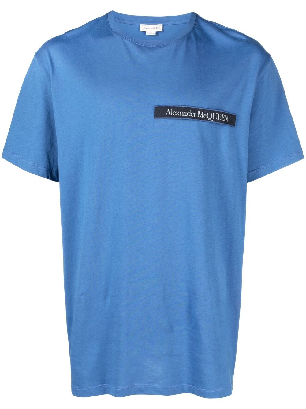 Alexander McQueen T-shirts and Polos Blue