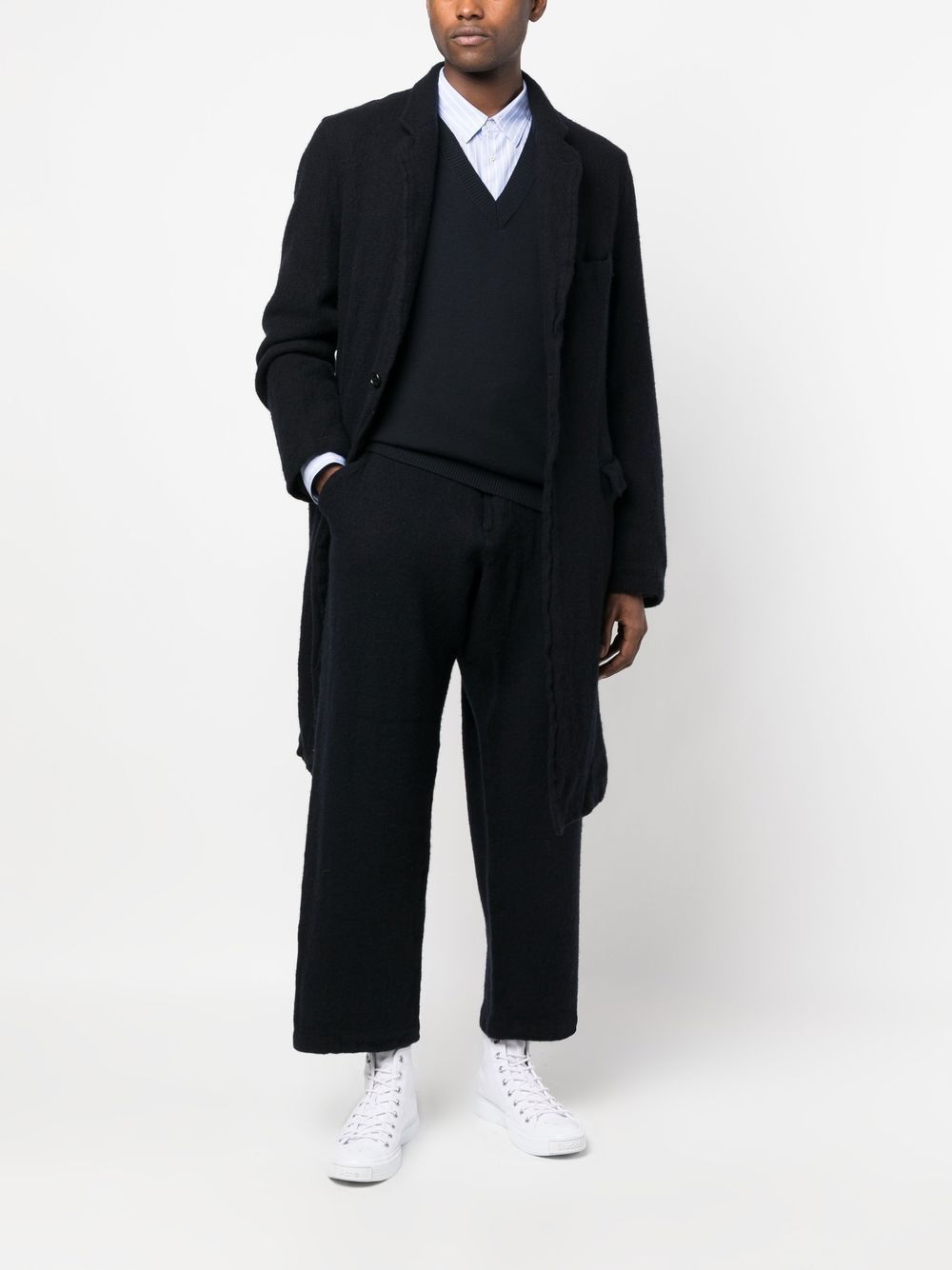 Comme des Garcons Trousers Blue