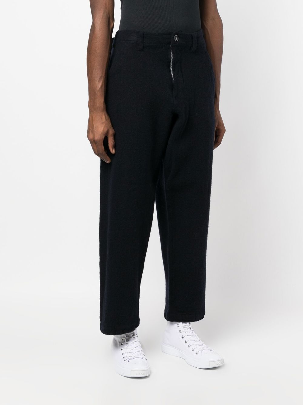 Comme des Garcons Trousers Blue