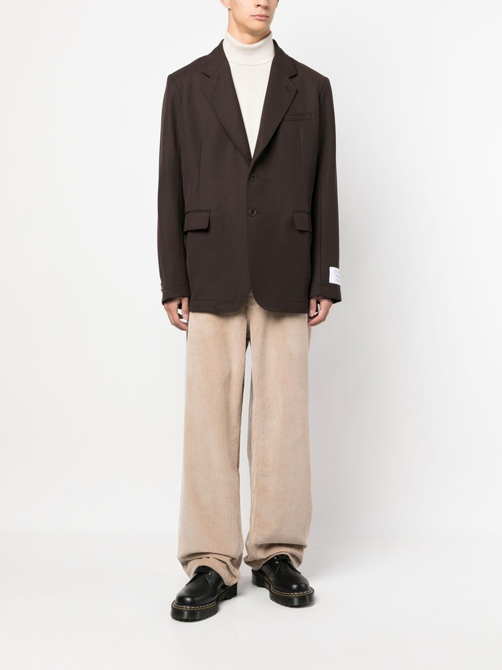 études Trousers Beige