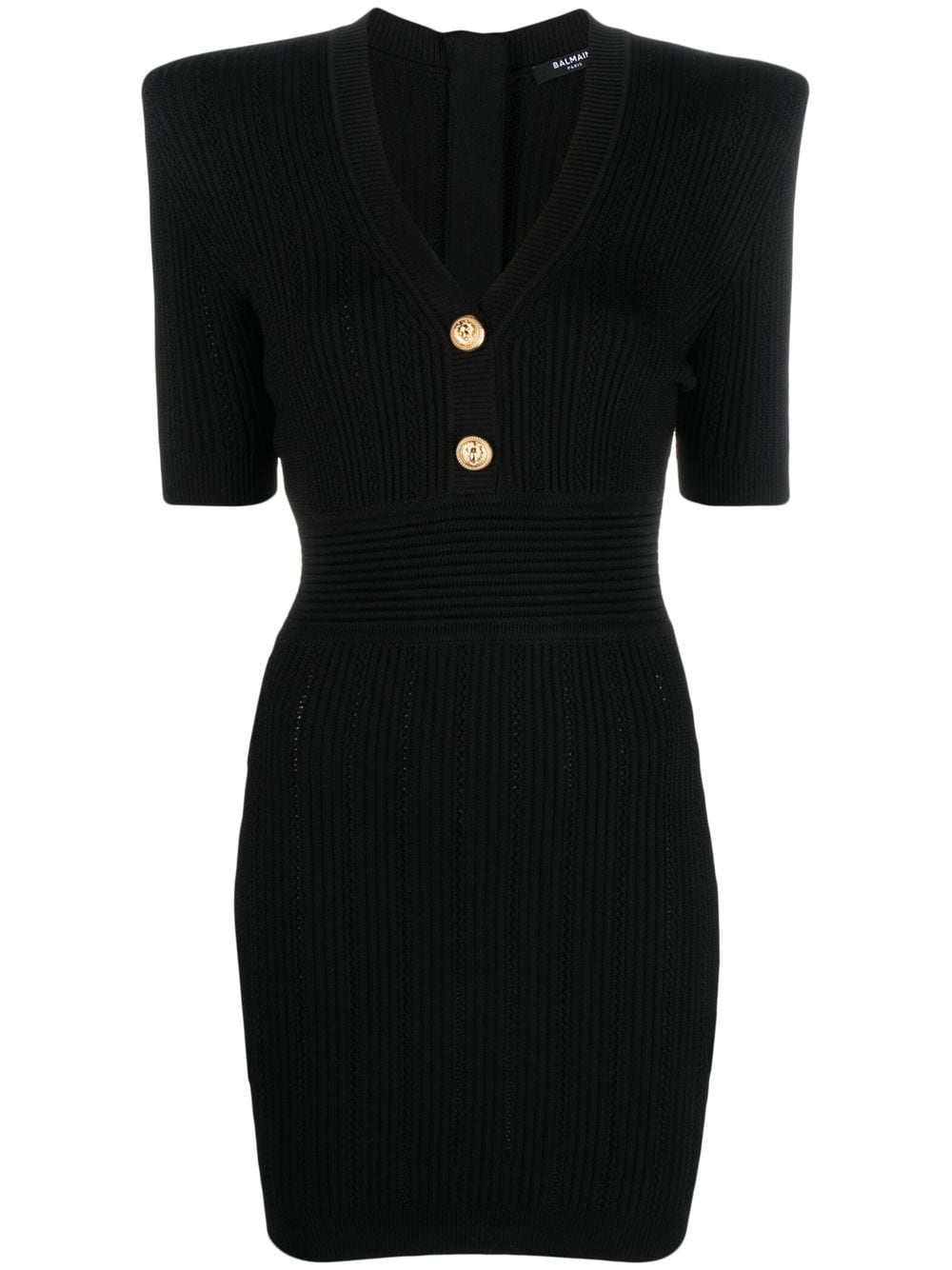 Balmain Dresses Black