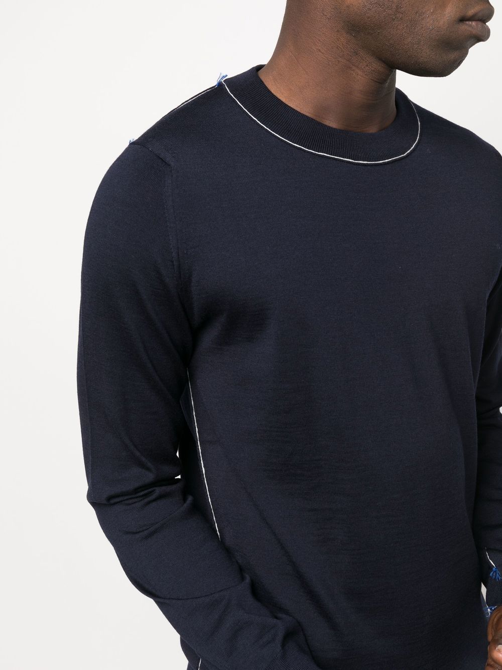 Maison Margiela Sweaters Blue