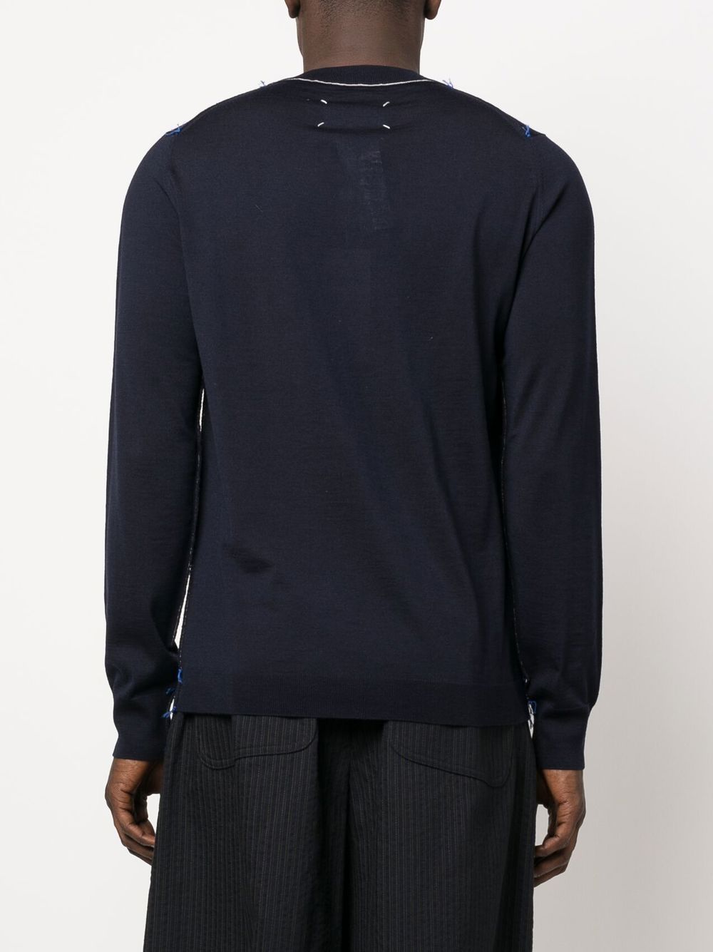 Maison Margiela Sweaters Blue