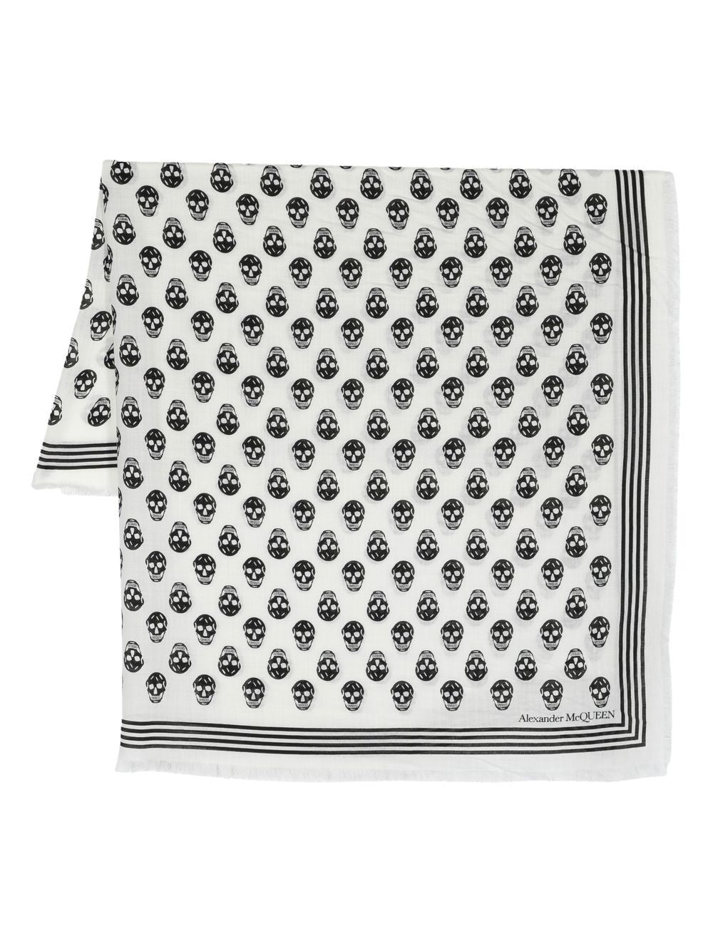 Alexander McQueen Scarfs White