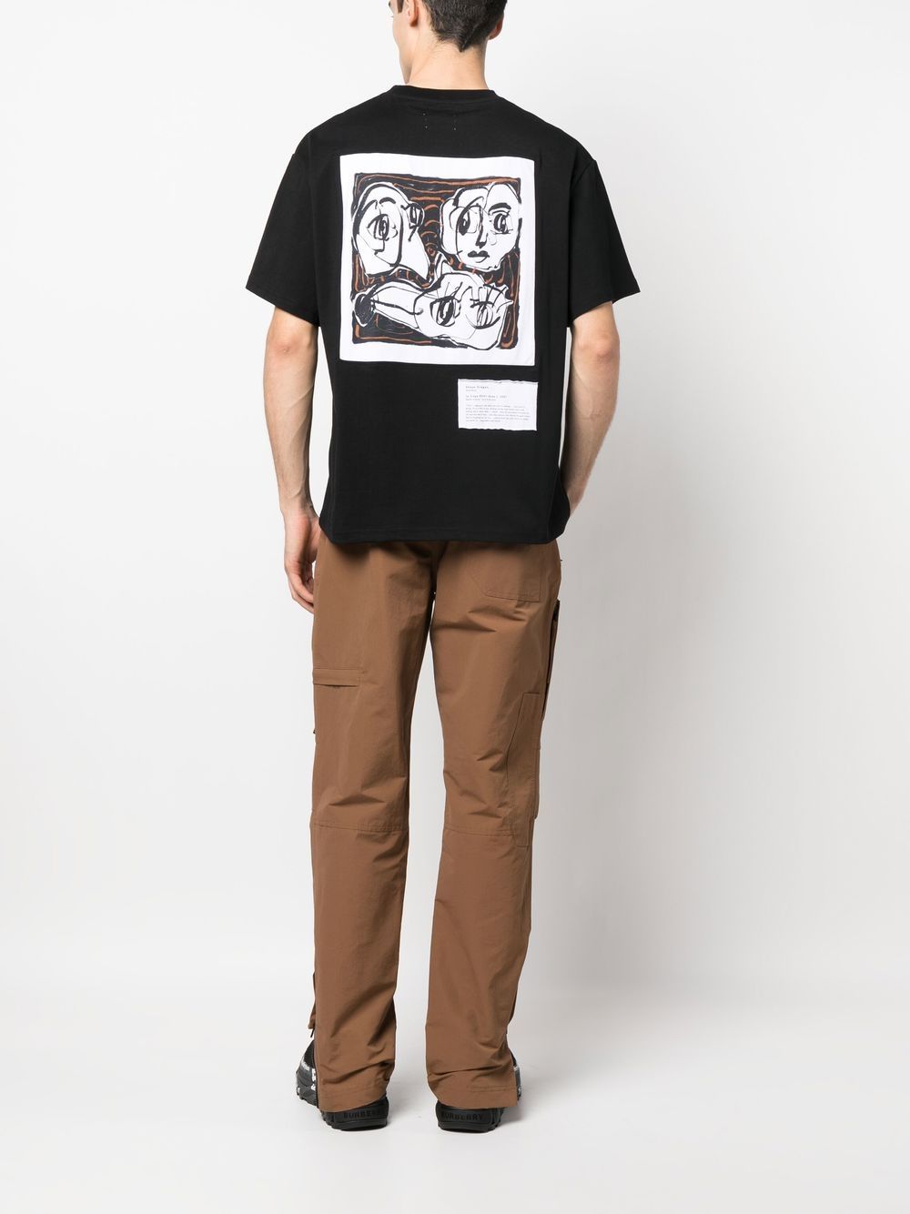 CHARLES JEFFREY LOVERBOY PRE T-shirts and Polos Black