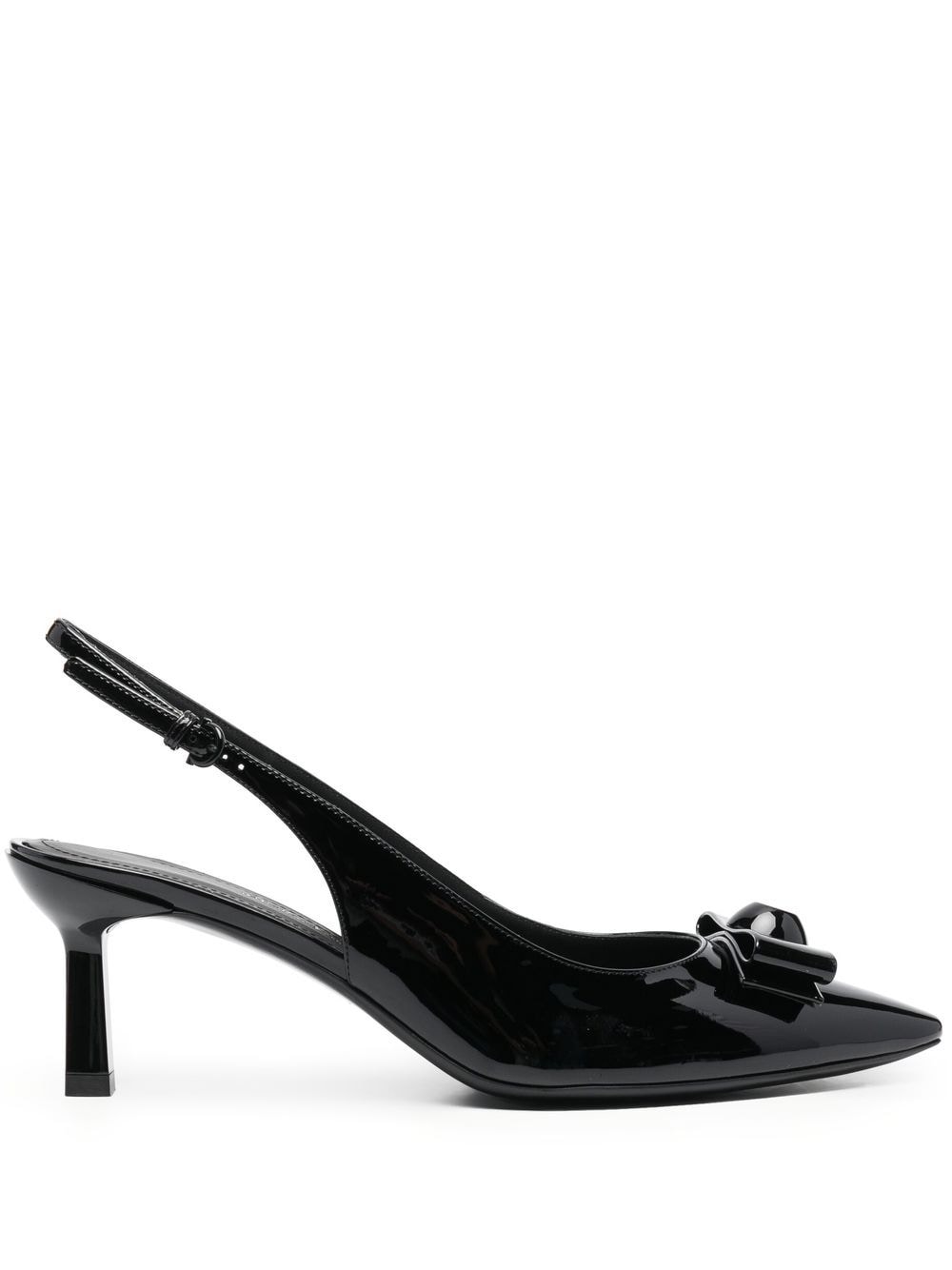 Ferragamo With Heel Black