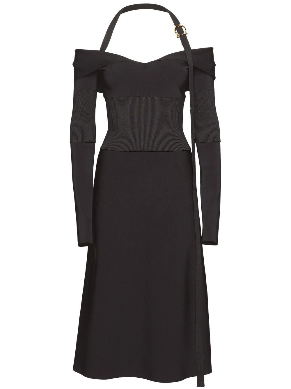 Ferragamo Dresses Black