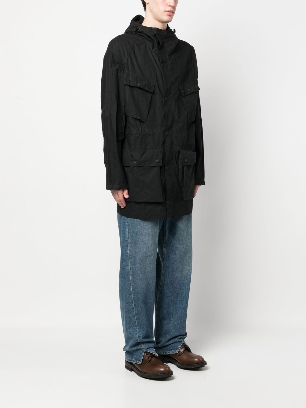 BARBOUR INTERNATIONAL Coats Black