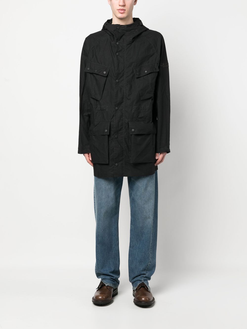 BARBOUR INTERNATIONAL Coats Black