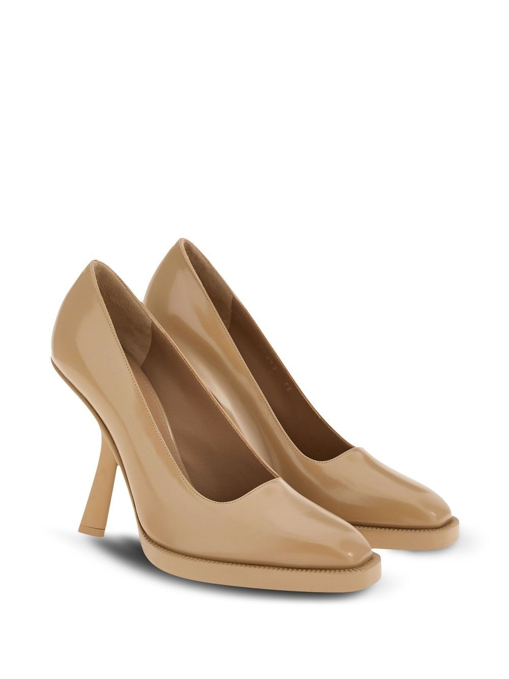 Ferragamo With Heel Beige