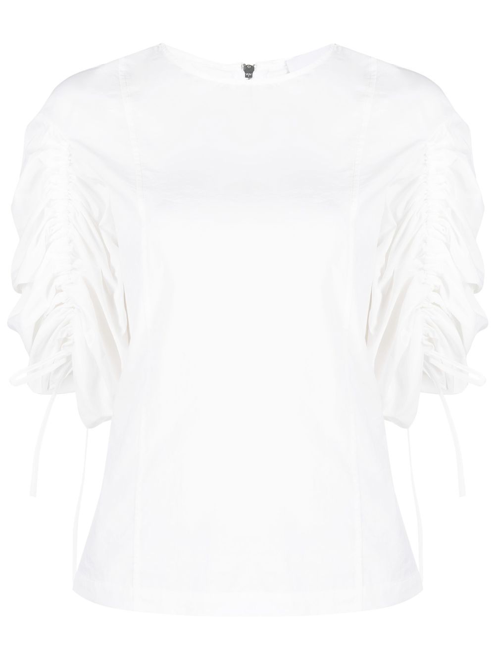 Erika Cavallini Semi-Couture Top White