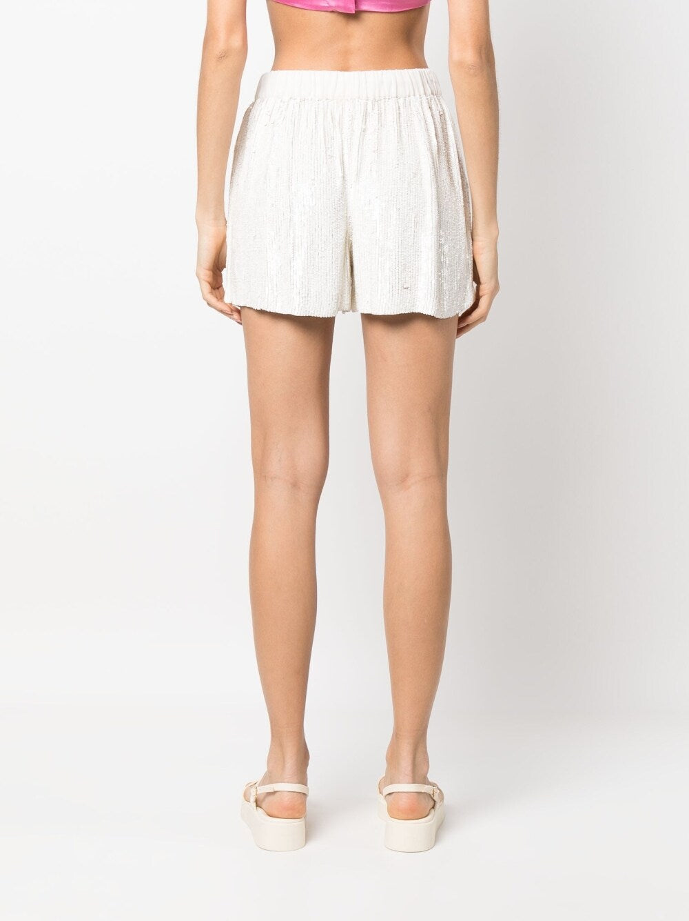 Parosh Shorts Cream