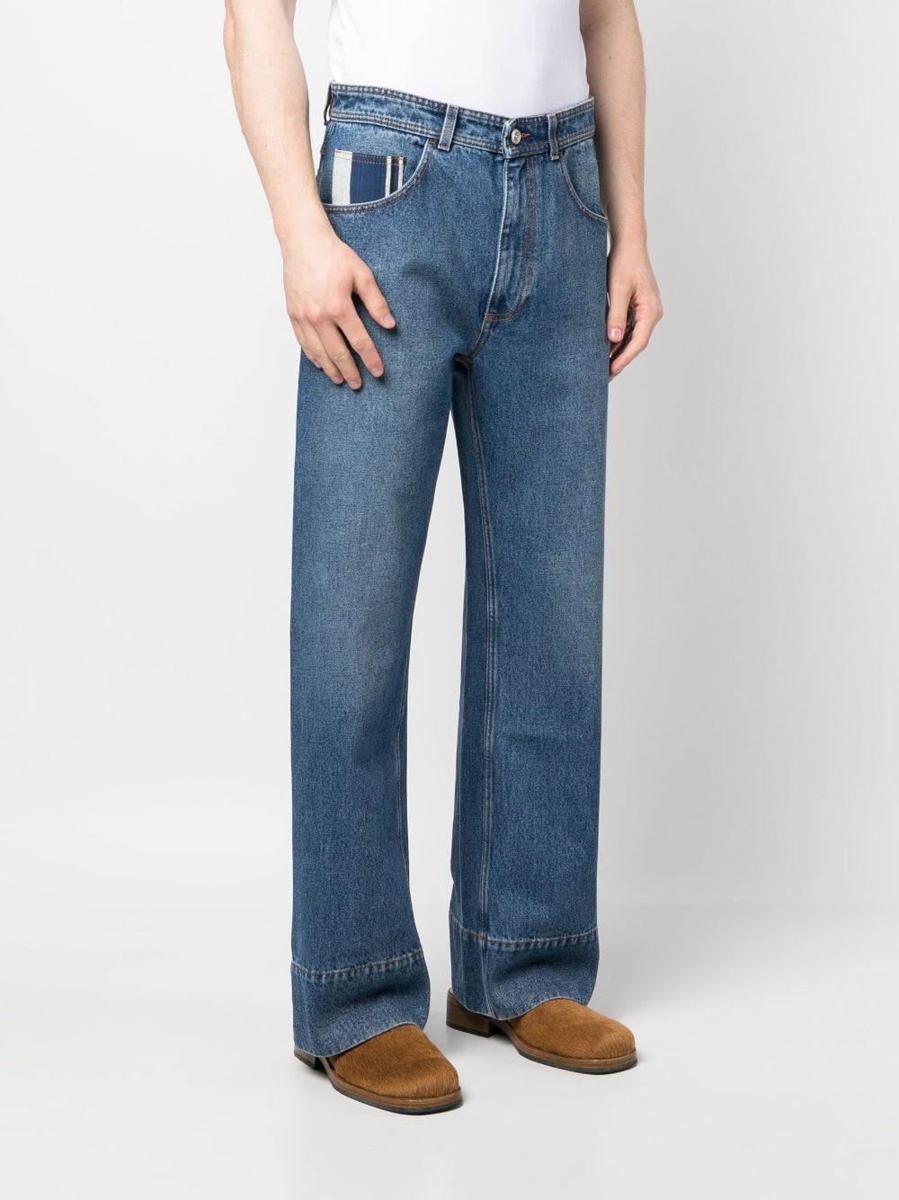 WALES BONNER Jeans Blue