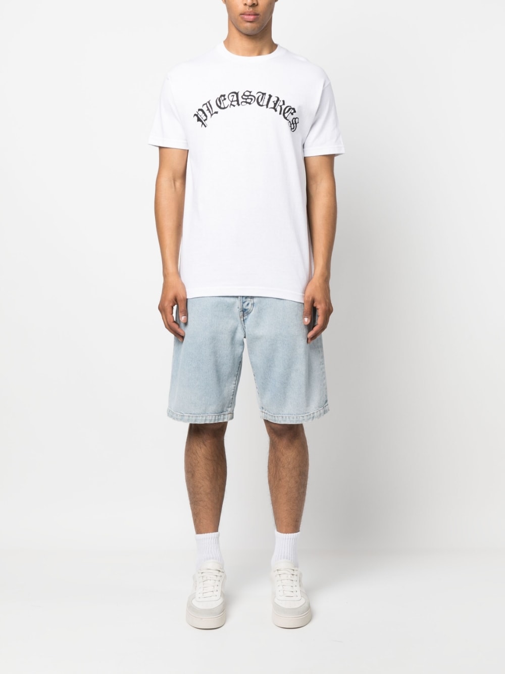 Pleasures T-shirts and Polos White