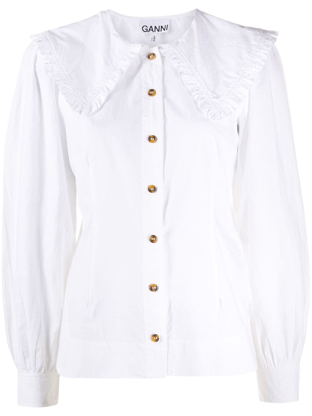 GANNI Shirts White