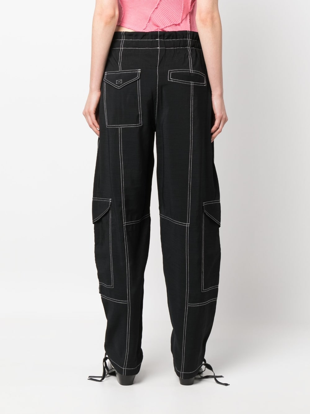 GANNI Trousers Black