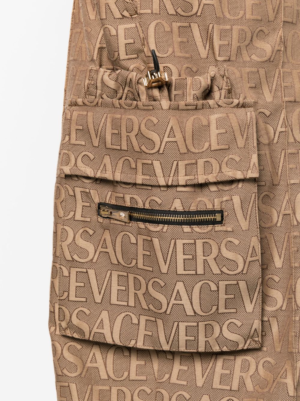 VERSACE LA VACANZA Trousers Brown