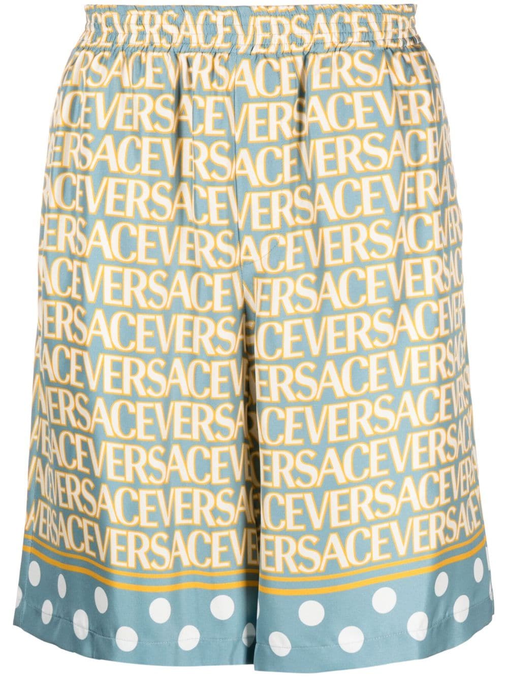 VERSACE LA VACANZA Shorts Clear Blue