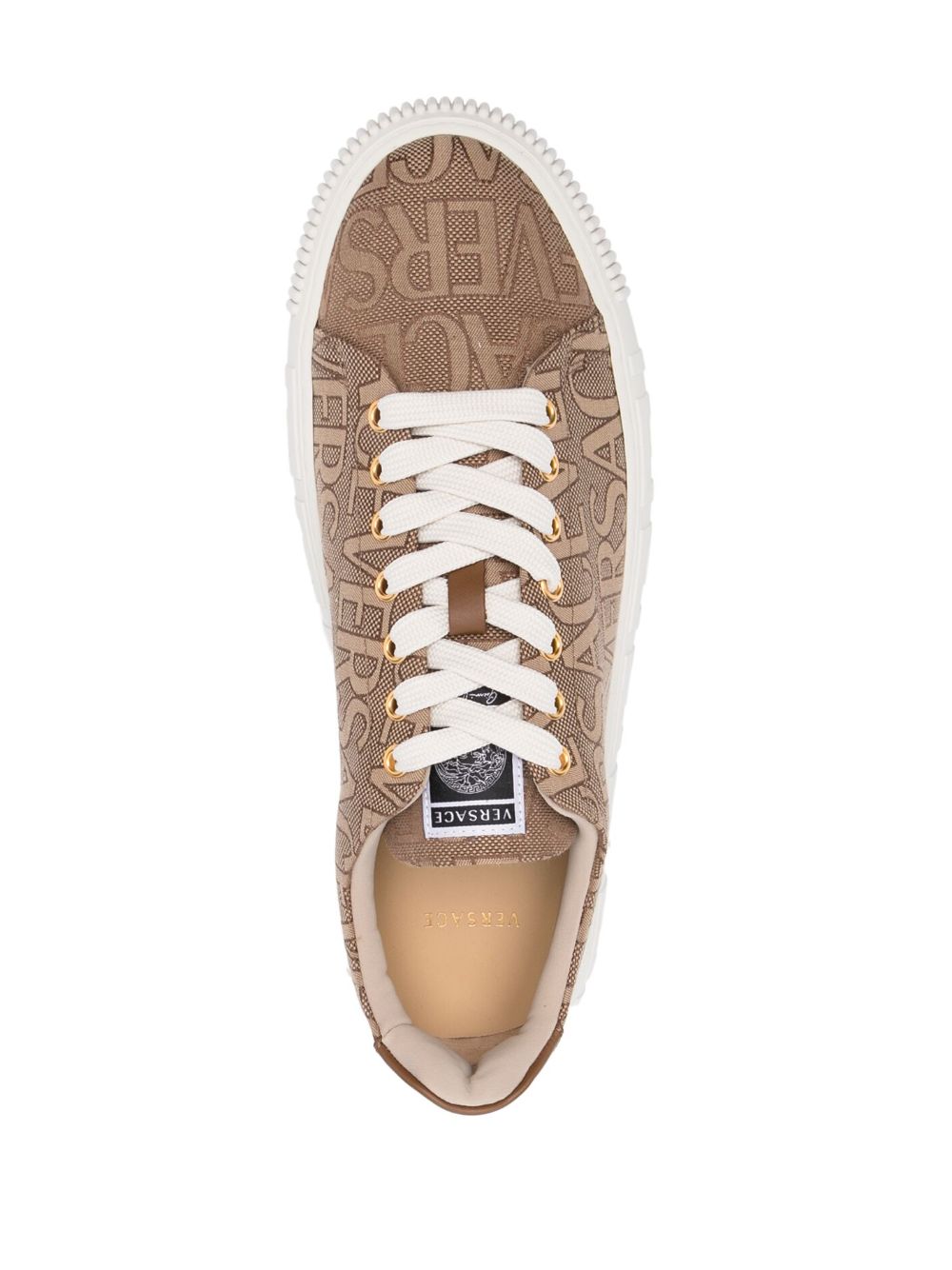 VERSACE LA VACANZA Sneakers Beige