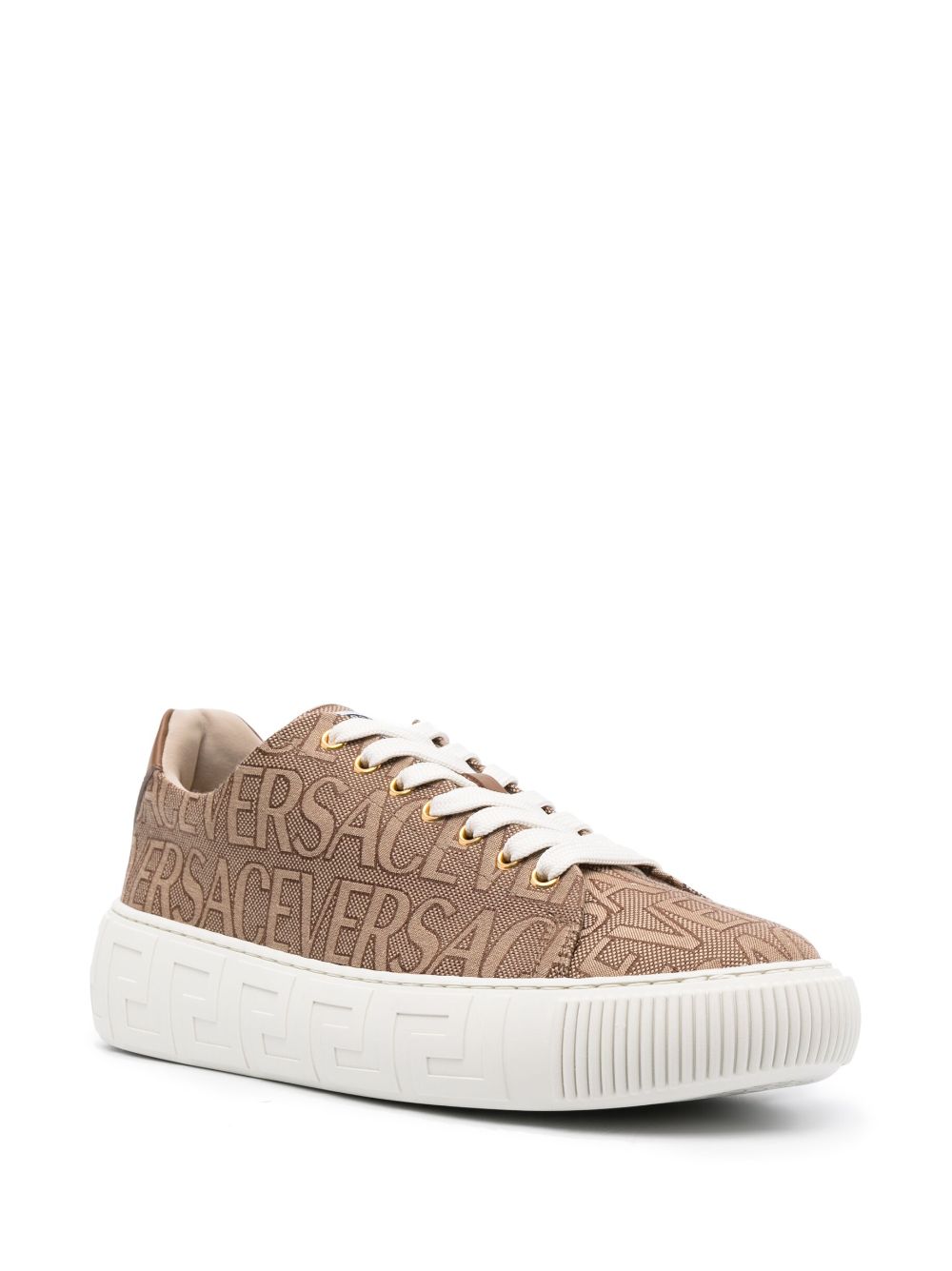 VERSACE LA VACANZA Sneakers Beige