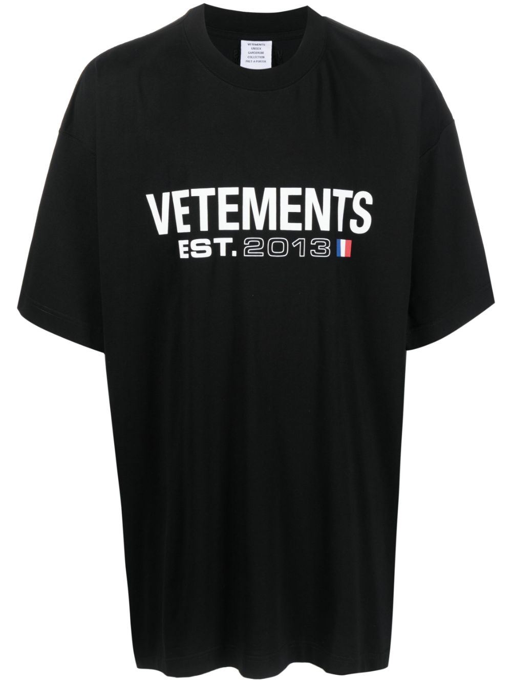 Vetements T-shirts and Polos Black