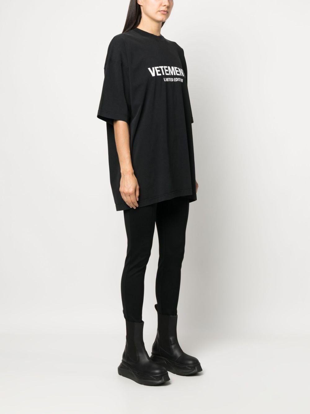 Vetements T-shirts and Polos Black