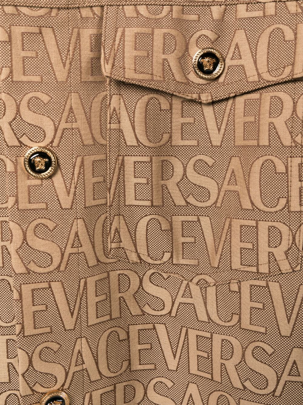 VERSACE LA VACANZA Jackets Brown