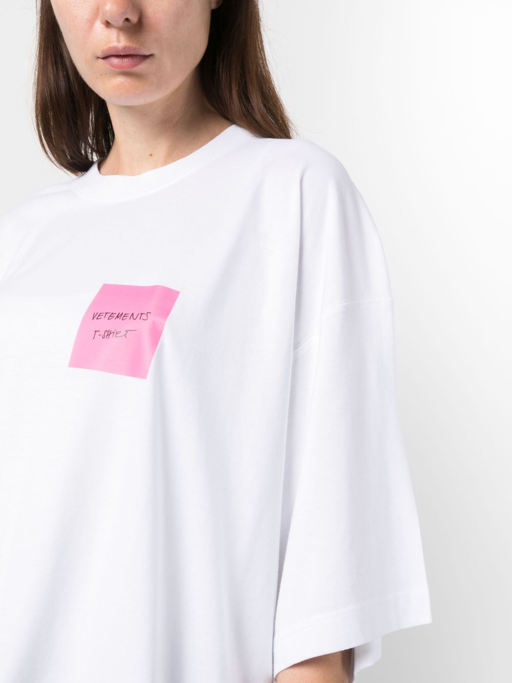 Vetements T-shirts and Polos White