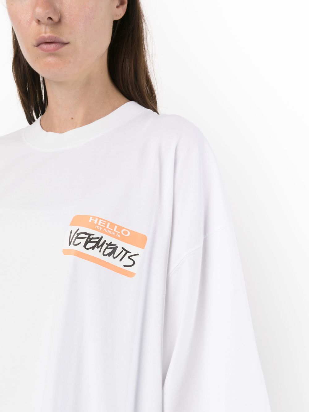 Vetements T-shirts and Polos White