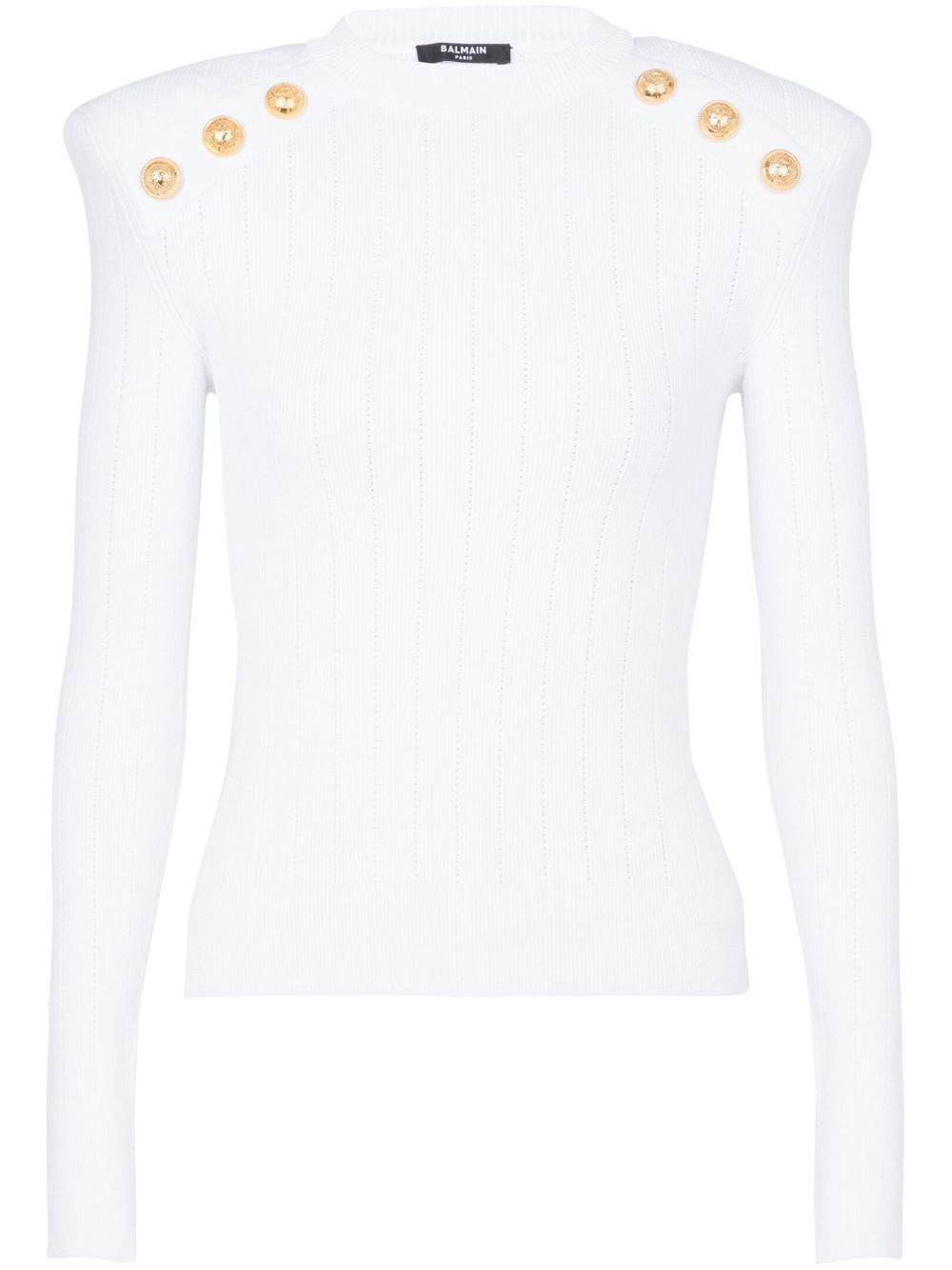 Balmain Sweaters White