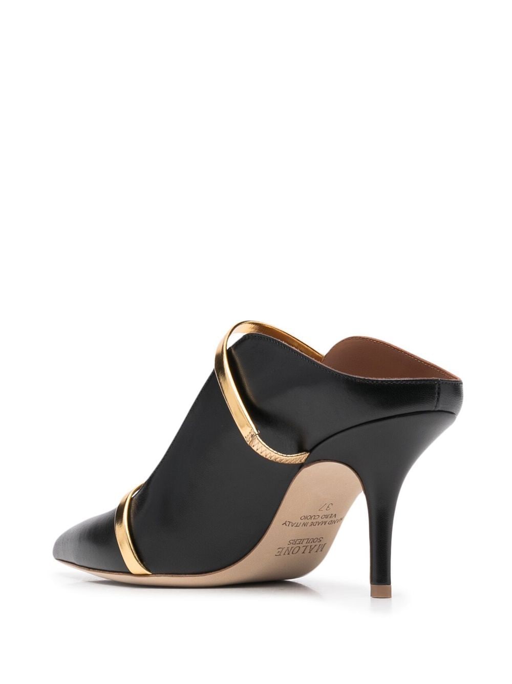 Malone Souliers With Heel Black