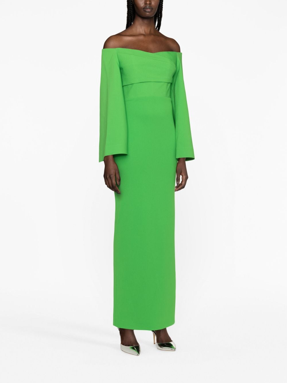 Solace London Dresses Green