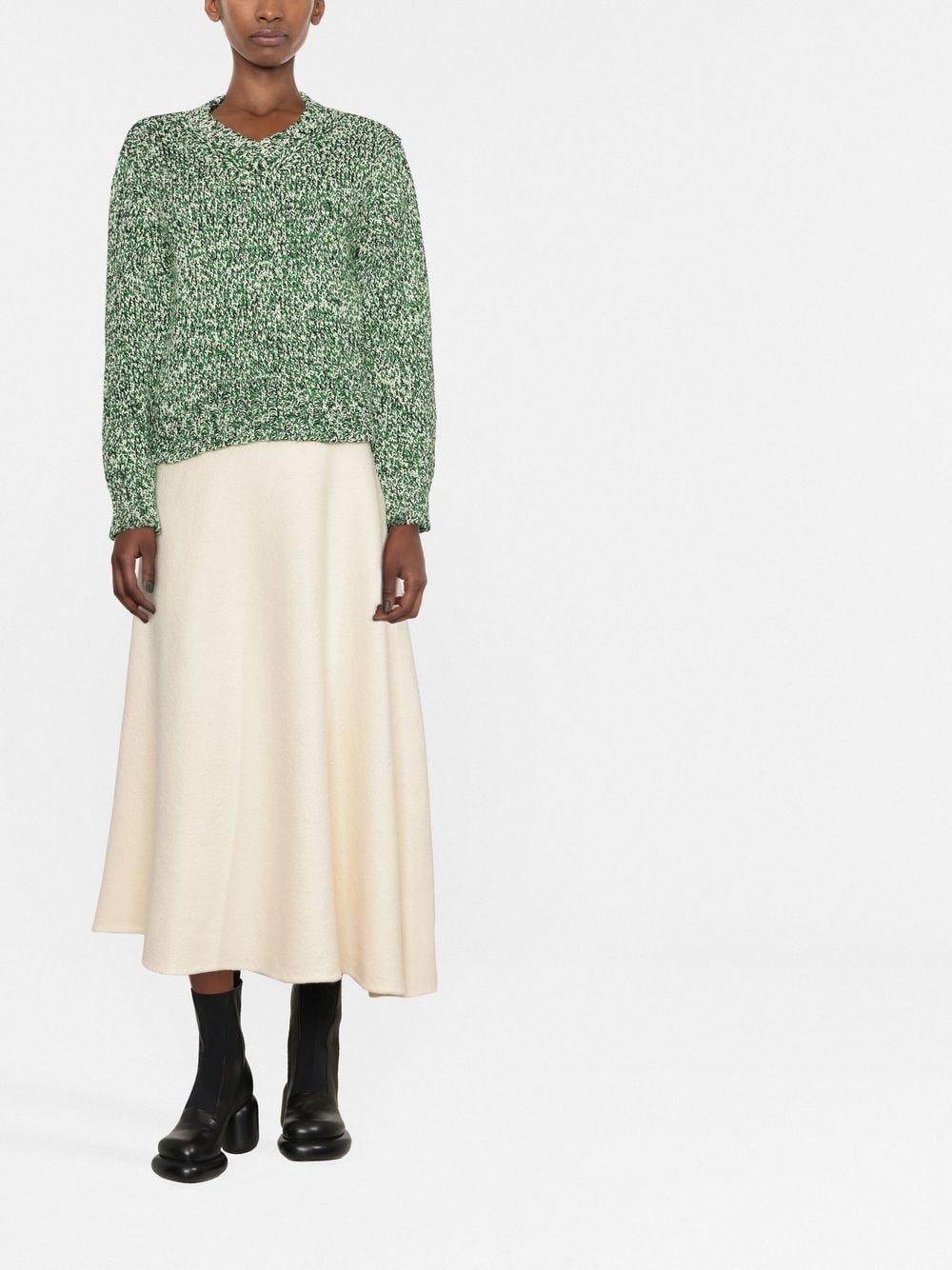 Jil Sander Skirts Beige