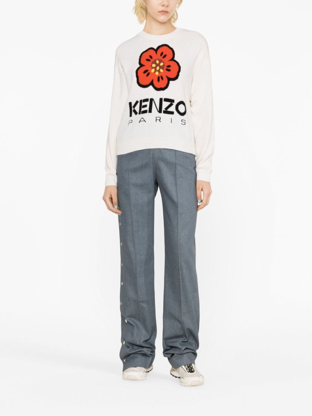 Kenzo Sweaters White