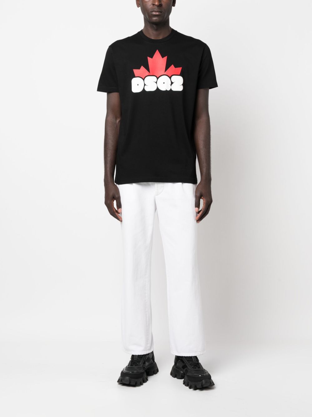 Dsquared2 T-shirts and Polos Black