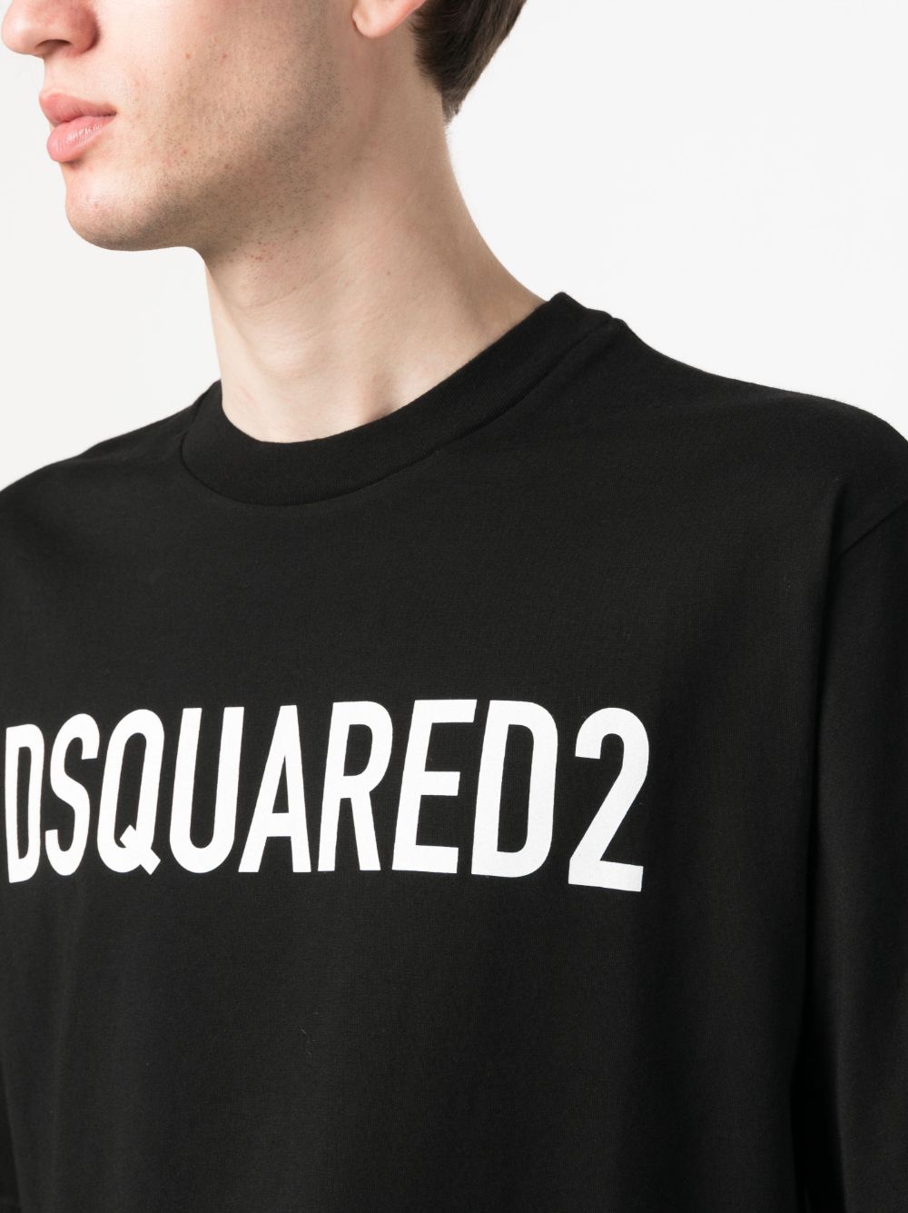 Dsquared2 T-shirts and Polos Black