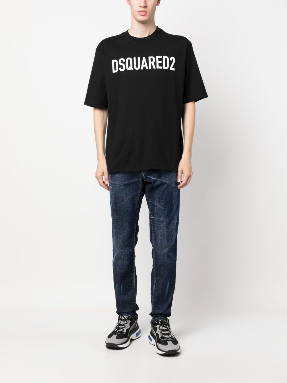 Dsquared2 T-shirts and Polos Black