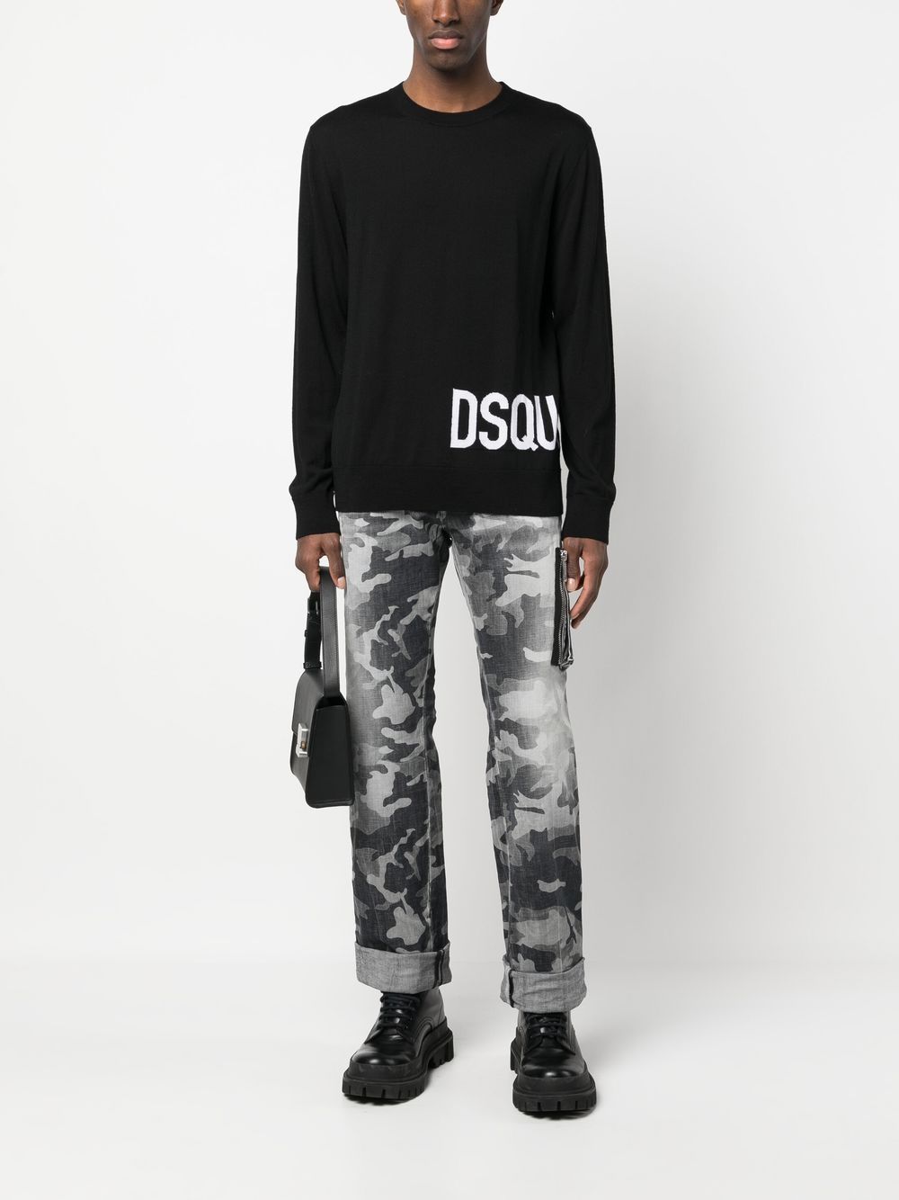 Dsquared2 Sweaters Black