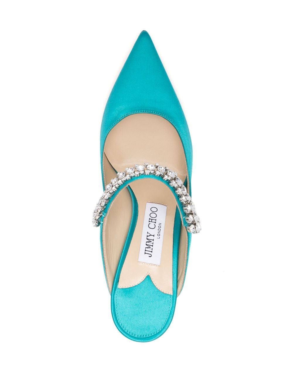 Jimmy Choo With Heel Clear Blue