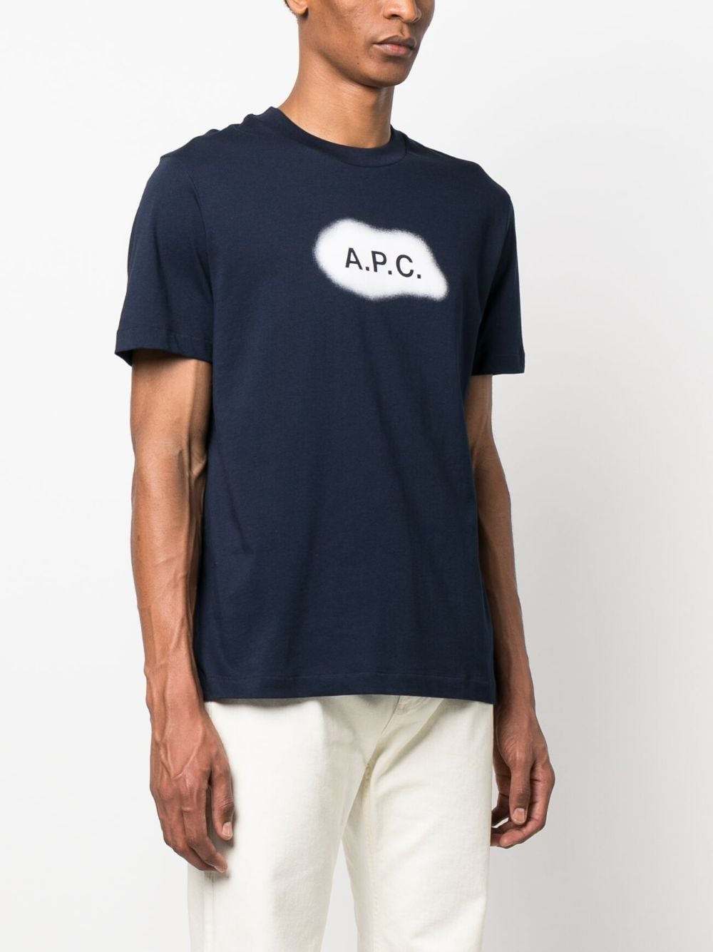 A.P.C. T-shirts and Polos Blue