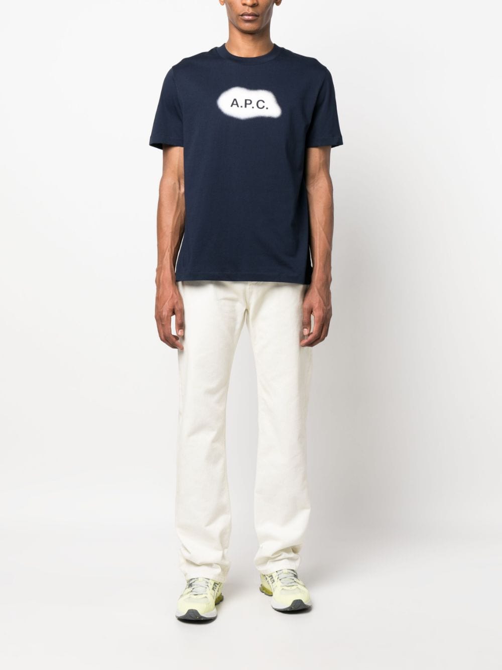 A.P.C. T-shirts and Polos Blue