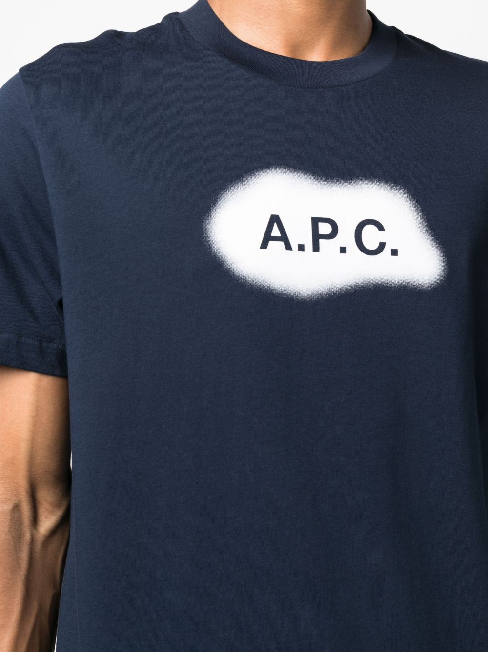 A.P.C. T-shirts and Polos Blue