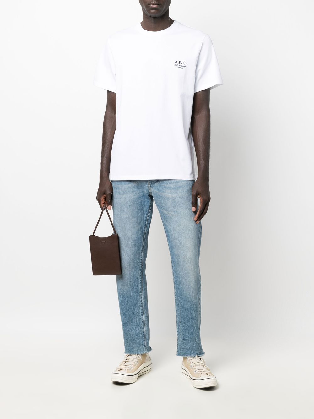 A.P.C. T-shirts and Polos White