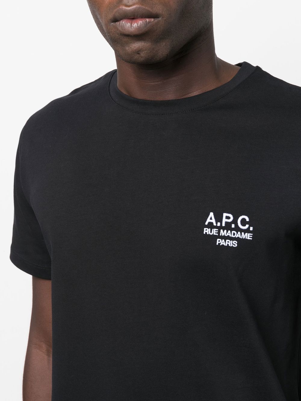 A.P.C. T-shirts and Polos Black