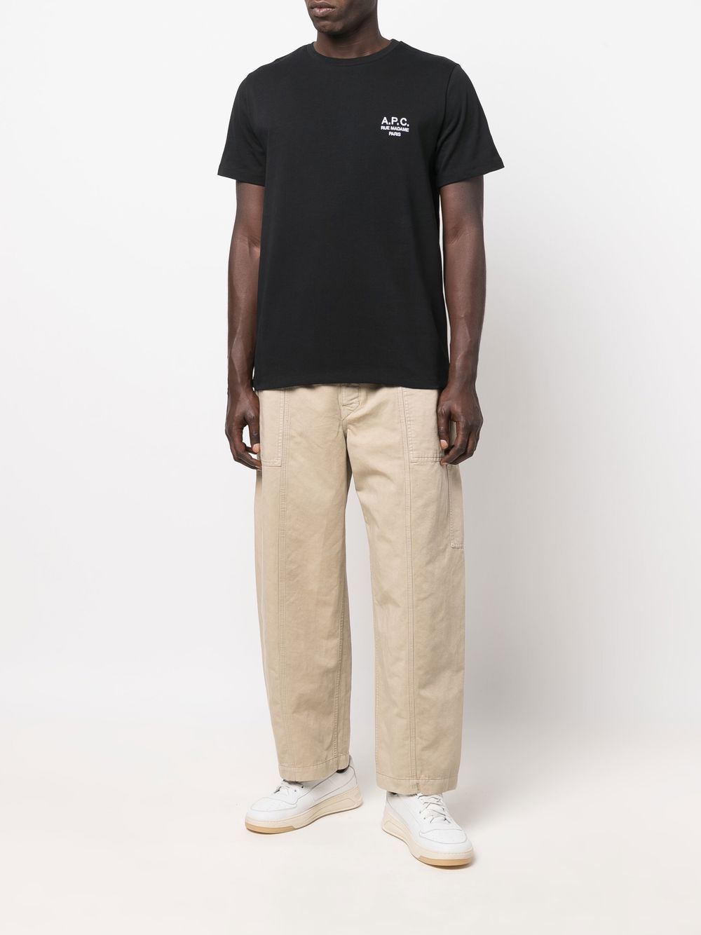 A.P.C. T-shirts and Polos Black