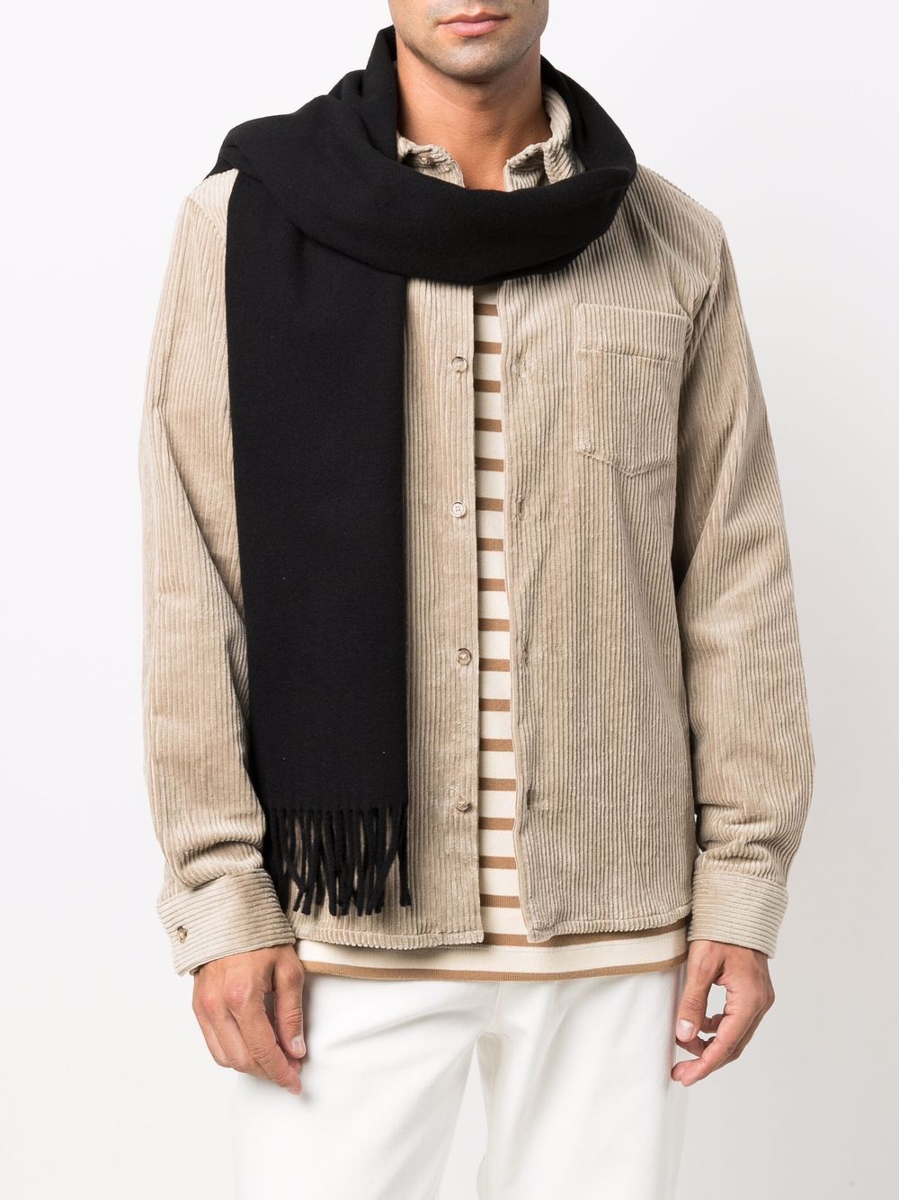 A.P.C. Scarfs Black