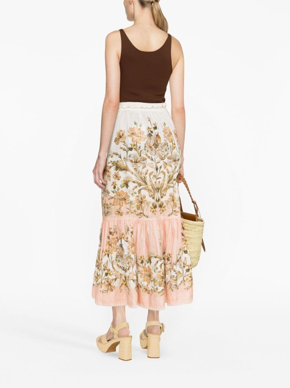 Zimmermann Skirts Pink