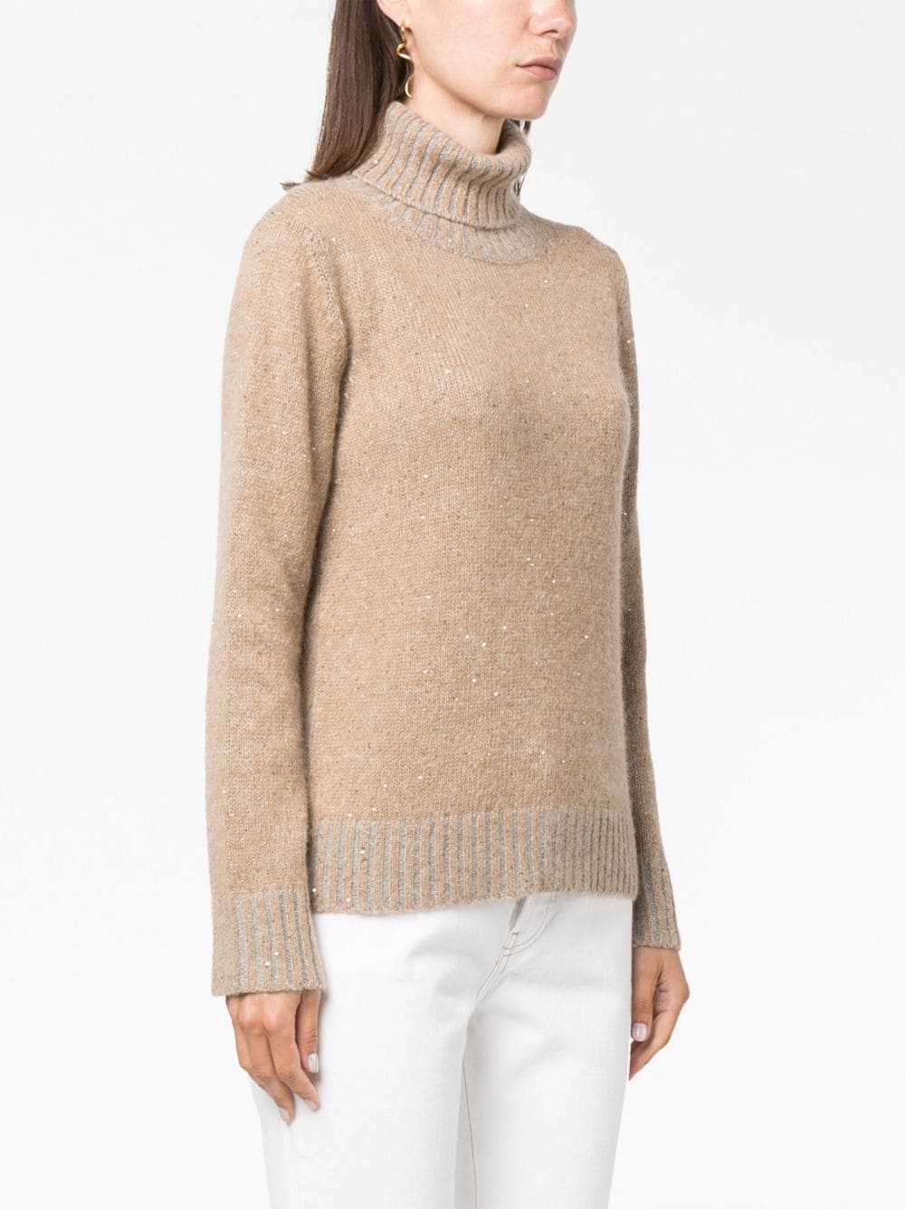 Fabiana Filippi Sweaters Camel